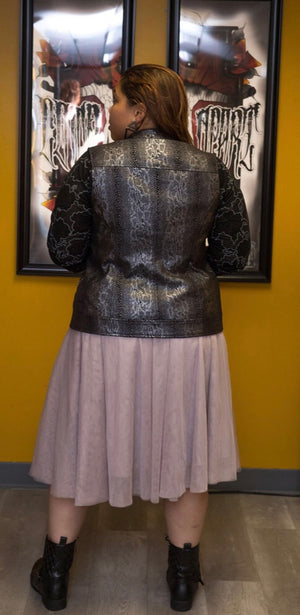Grey Tulle Skirt