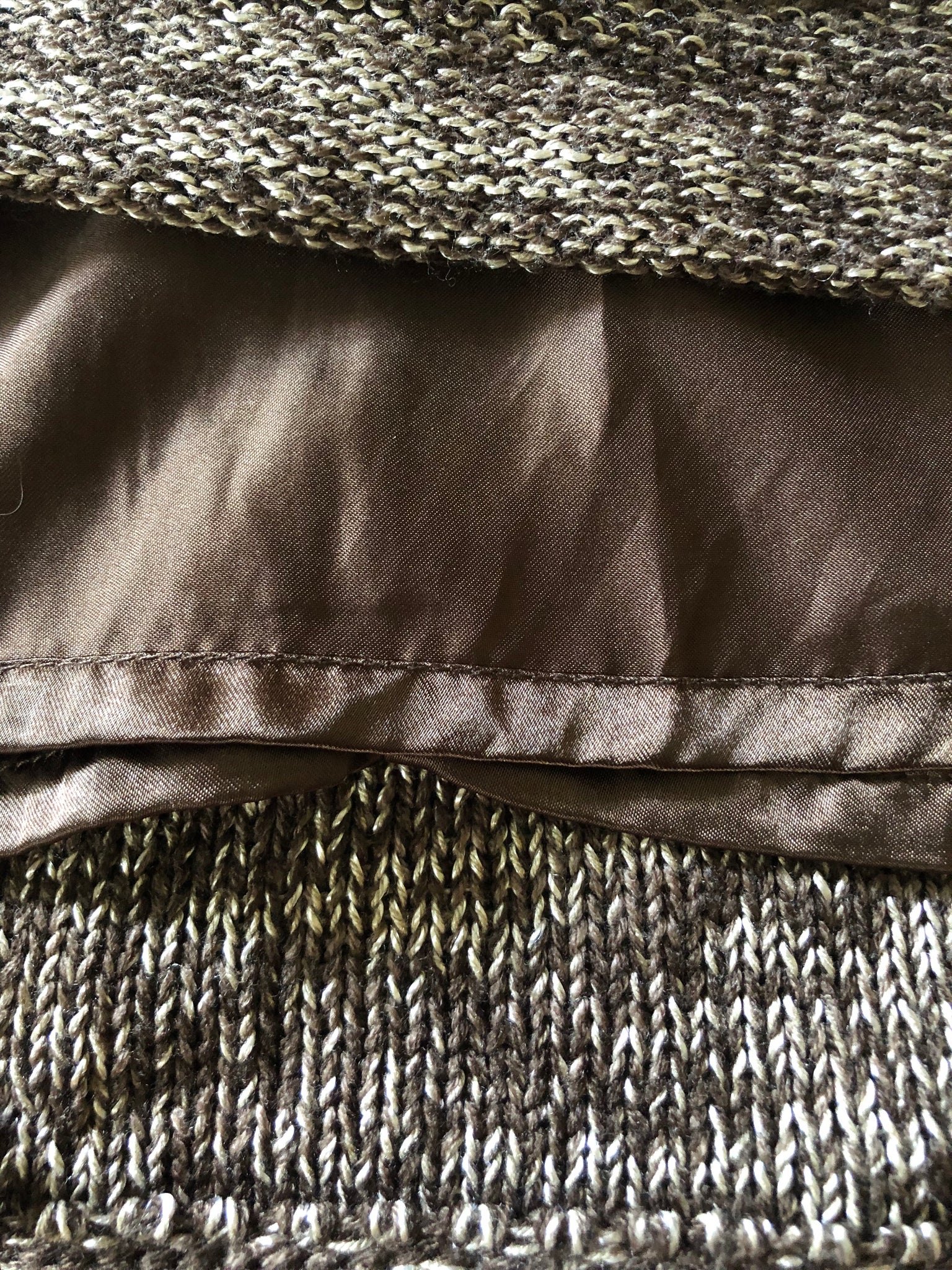 Marbled Knit Skirt